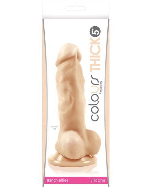 product image, "Colours Pleasures Thick 5"" Dildo" - SEXYEONE