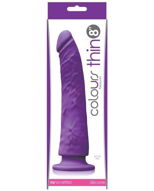 image of product,"Colours Pleasures Thin 8"" Dildo" - SEXYEONE