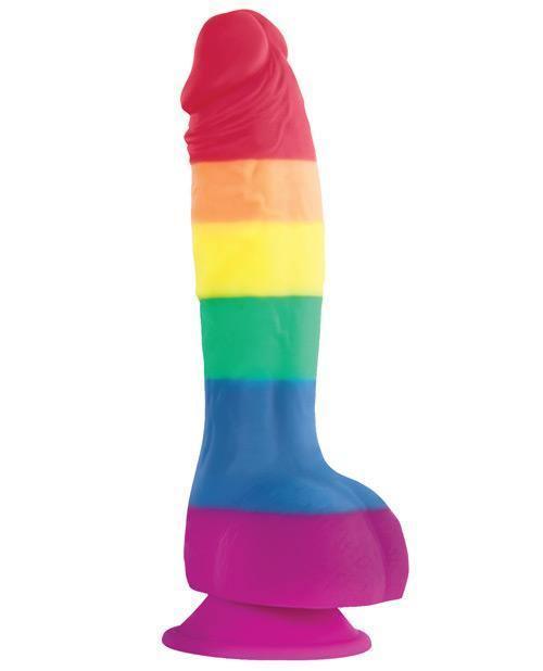 image of product,Colours Pride Edition 6" Dong W-suction Cup - SEXYEONE 