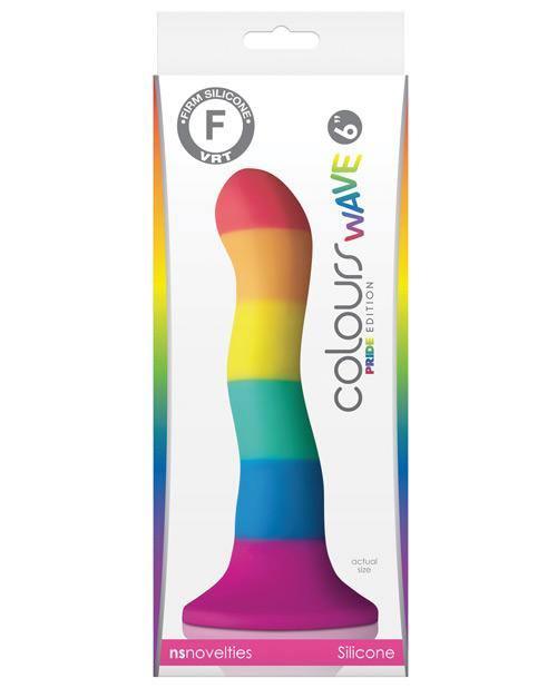 Colours Pride Edition 6" Wave Dildo - SEXYEONE 