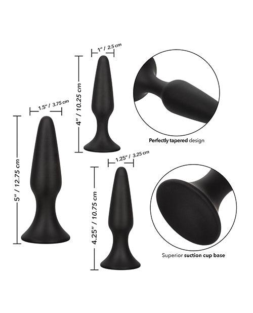 image of product,Colt Silicone Anal Trainer Kit - Black - SEXYEONE