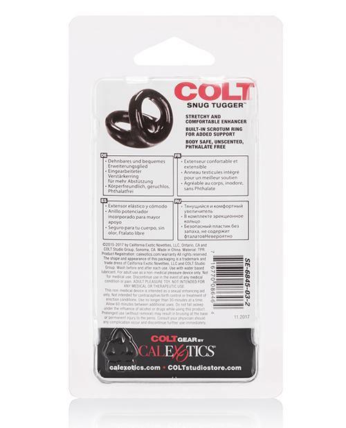 image of product,Colt Snug Tugger - Black - SEXYEONE