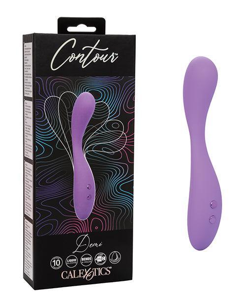 product image, Contour Demi Flexible Massager - Purple - SEXYEONE