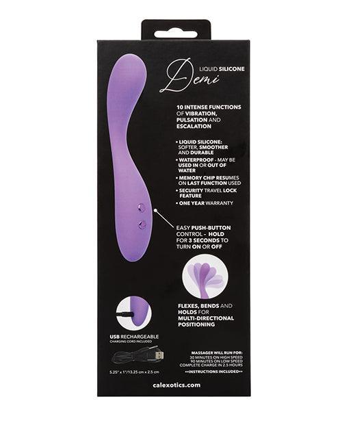 product image,Contour Demi Flexible Massager - Purple - SEXYEONE