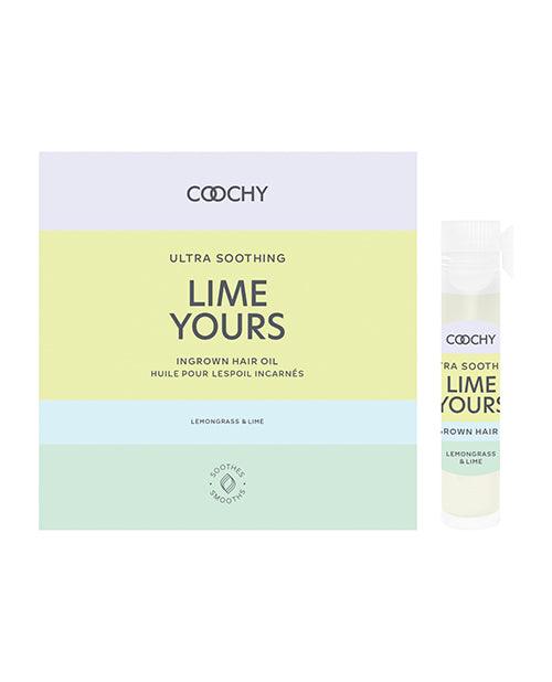 product image, Coochy Lime Yours Ultra Soothing Ingrown Hair Oil  - .06 Oz-2 Ml - SEXYEONE