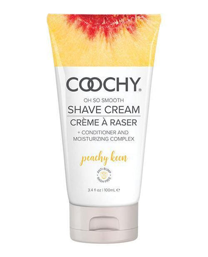 Coochy Shave Cream - 3.4 Oz Peachy Keen - SEXYEONE 