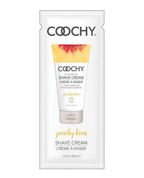 product image, Coochy Shave Cream - .5 Oz Peachy Keen - SEXYEONE 