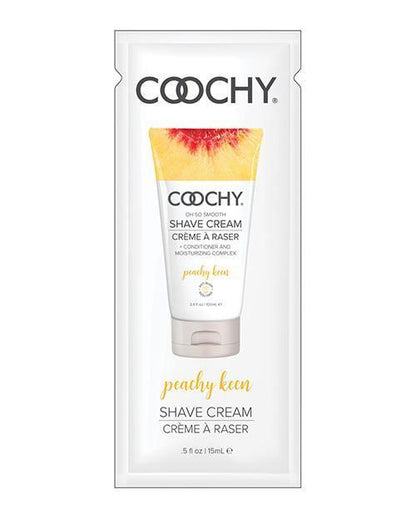 Coochy Shave Cream - .5 Oz Peachy Keen - SEXYEONE 