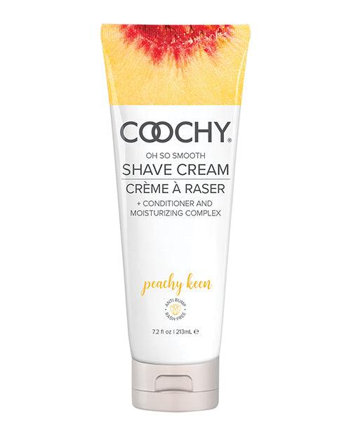 product image, Coochy Shave Cream - 7.2 Oz Peachy Keen - SEXYEONE