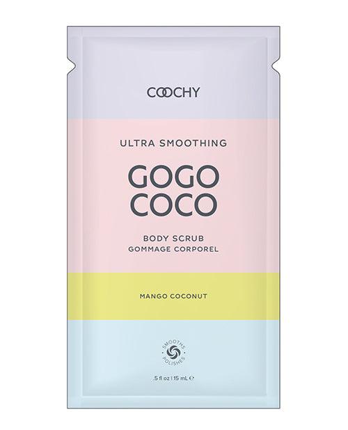 product image, Coochy Ultra Smoothing Body Scrub Foil - .35 Oz Mango Coconut - SEXYEONE