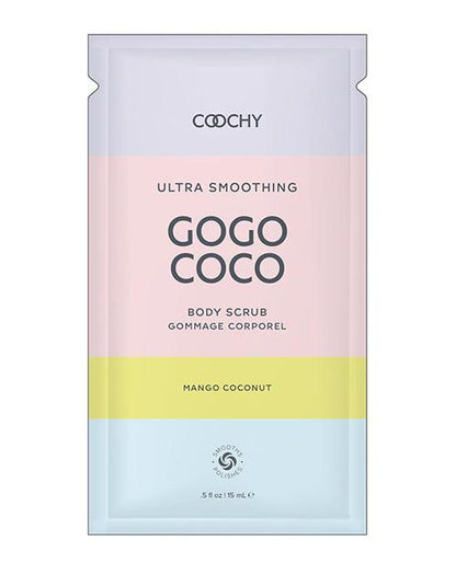 Coochy Ultra Smoothing Body Scrub Foil - .35 Oz Mango Coconut - SEXYEONE