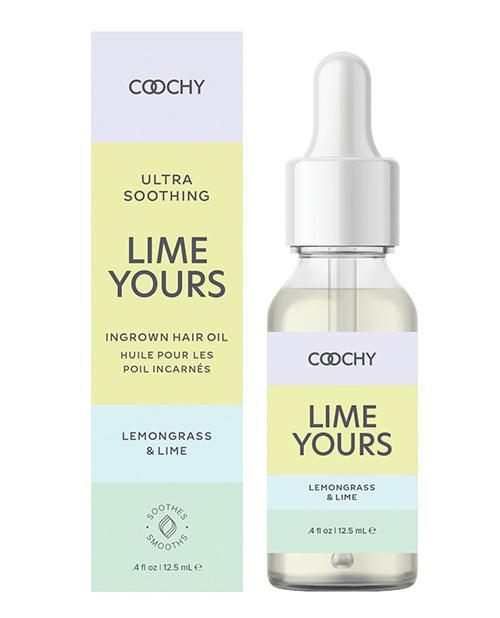 product image, Coochy Ultra Soothing Ingrown Hair Oil - .5 Oz Lemongrass Lime - SEXYEONE