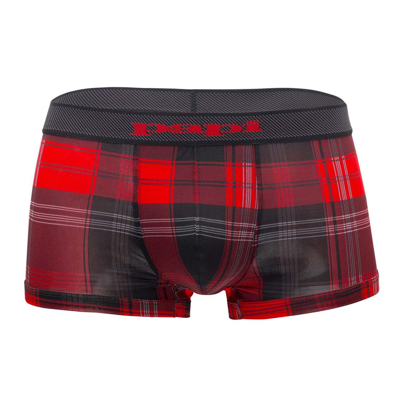 image of product,Cool2 2PK Solid-Print Brazilian Trunks - SEXYEONE