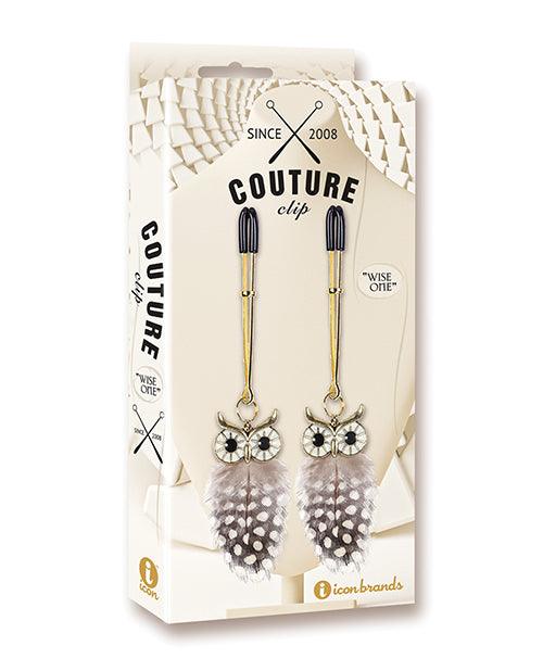 Couture Clips Luxury Nipple Clamps - Wise One - SEXYEONE