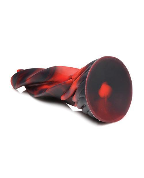 image of product,Creature Cocks Hell Kiss Twisted Tongues Silicone Dildo - SEXYEONE