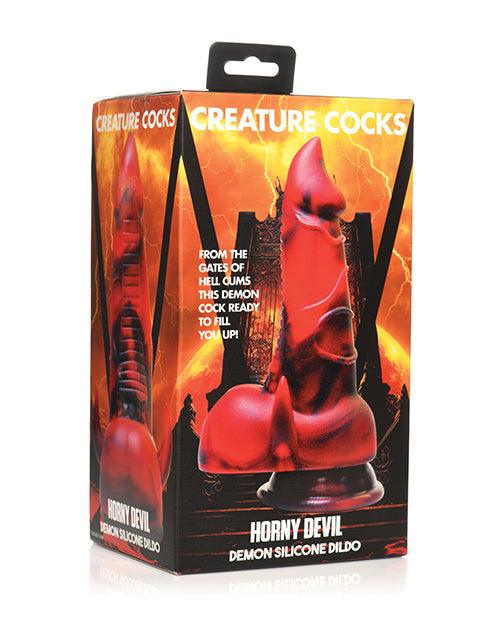 product image, Creature Cocks Horny Devil Demon Silicone Dildo - SEXYEONE