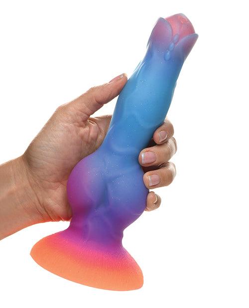 image of product,Creature Cocks Space Cock Silicone Alien Dildo - Glow In The Dark - SEXYEONE