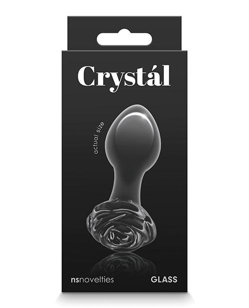 image of product,Crystal Rose Butt Plug - SEXYEONE