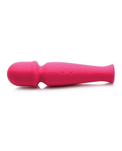 image of product,Curve Novelties Gossip Silicone Vibrating Wand 10x - SEXYEONE