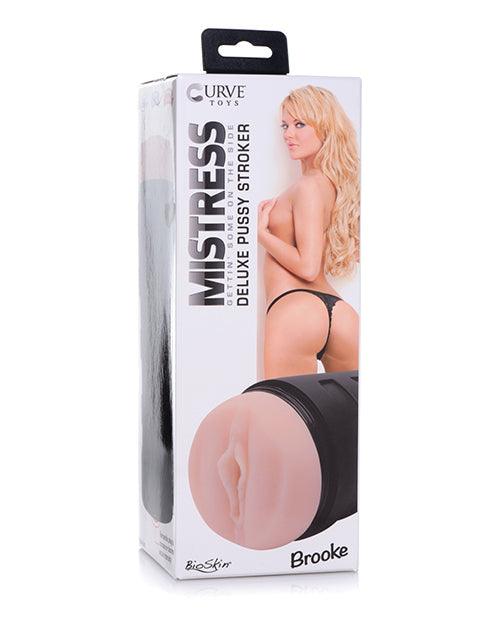 product image, Curve Novelties Mistress Brooke Deluxe Pussy Stroker - Ivory - SEXYEONE