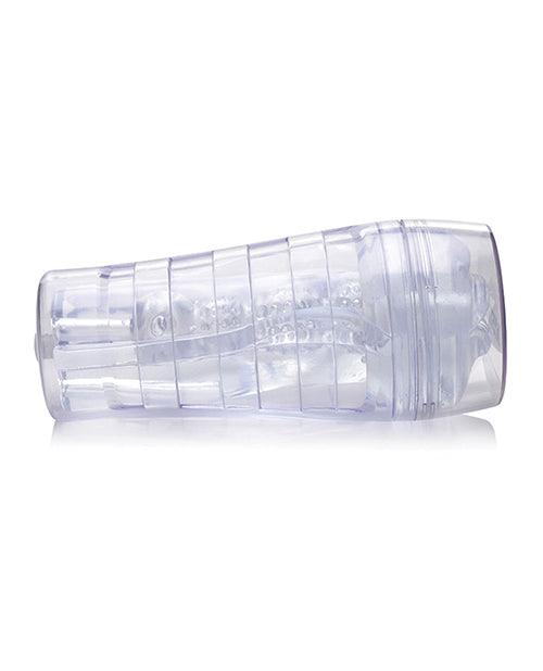 image of product,Curve Novelties Mistress Courtney Diamond Deluxe Clear Mouth Stroker - SEXYEONE