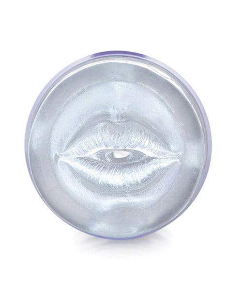 image of product,Curve Novelties Mistress Courtney Diamond Deluxe Clear Mouth Stroker - SEXYEONE