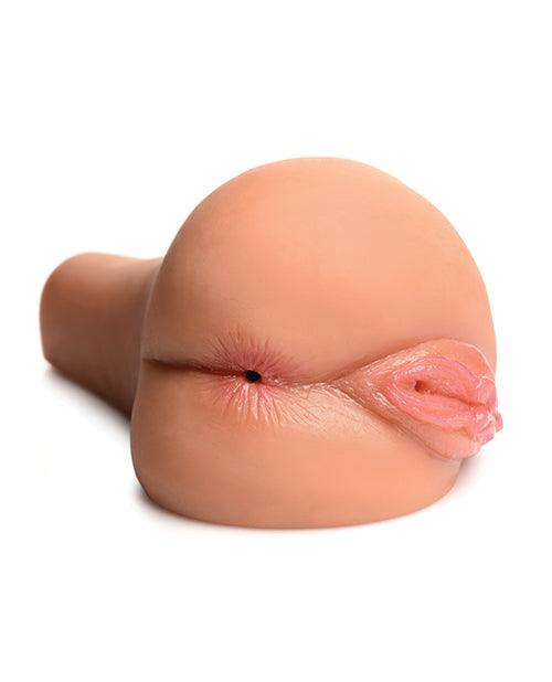 image of product,Curve Novelties Mistress Mia Juicy Masturbator - Tan - SEXYEONE