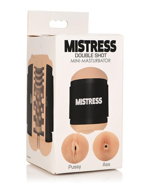 Curve Novelties Mistress Mini Double Stroker Pussy & Ass - SEXYEONE