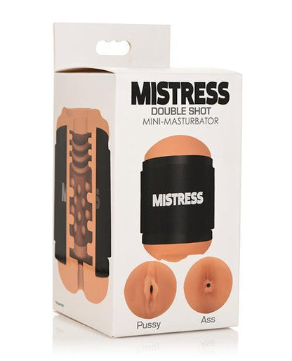 Curve Novelties Mistress Mini Double Stroker Pussy & Ass - SEXYEONE