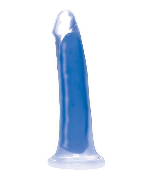 image of product,Curve Toys Lollicock 7" Glow In The Dark Silicone Dildo - SEXYEONE