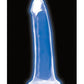 Curve Toys Lollicock 7" Glow In The Dark Silicone Dildo - SEXYEONE