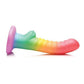 Curve Toys Simply Sweet 6.5" Rainbow Dildo - SEXYEONE