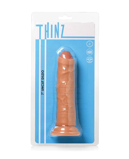 product image, Curve Toys Thinz 7" Uncut Dildo - Light - SEXYEONE