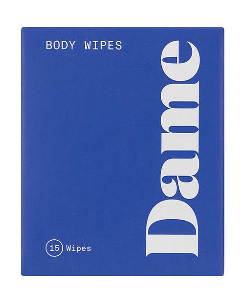 product image,Dame Body Wipes - Pack Of 15 - SEXYEONE