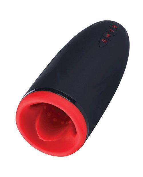 image of product,Dayo Autoblowjob Clamping Penis Massager - Black - SEXYEONE