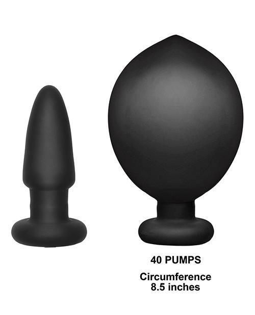 image of product,Deluxe Wonder Plug Inflatable Vibrating Butt Plug - Multi Speed - SEXYEONE 