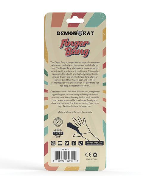 image of product,Demon Kat Finger Bang - Black - SEXYEONE