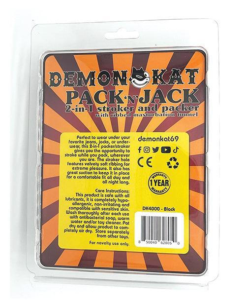 image of product,Demon Kat Pack N Jack - Black - SEXYEONE