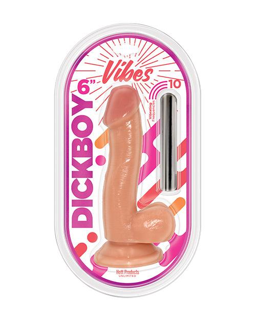 Dick Boy Vanilla Lovers 6" Vibe Bullet - SEXYEONE