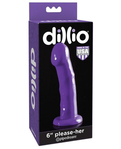 Dillio 6" Please Her - Purple - SEXYEONE