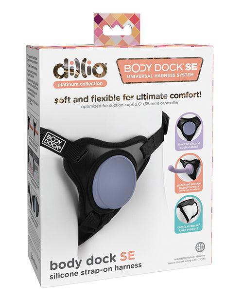 product image, Dillio Platinum Body Dock Se Strap On Harness - Black - SEXYEONE