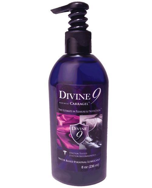 product image, Divine 9 Lubricant - 8 Oz Bottle - SEXYEONE 