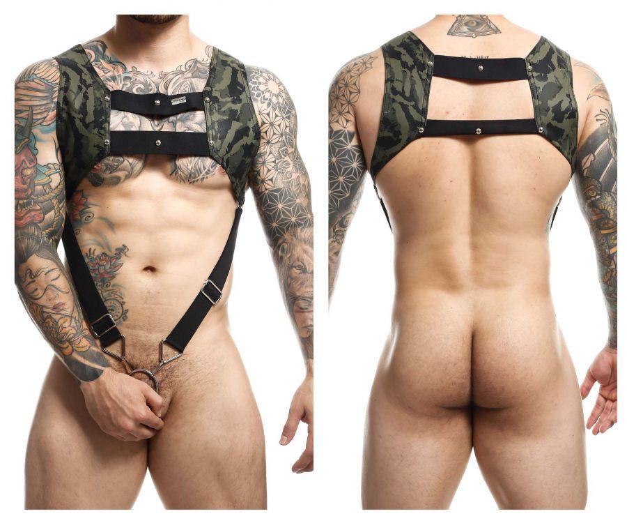 product image, DNGEON Croptop Cockring Harness - SEXYEONE
