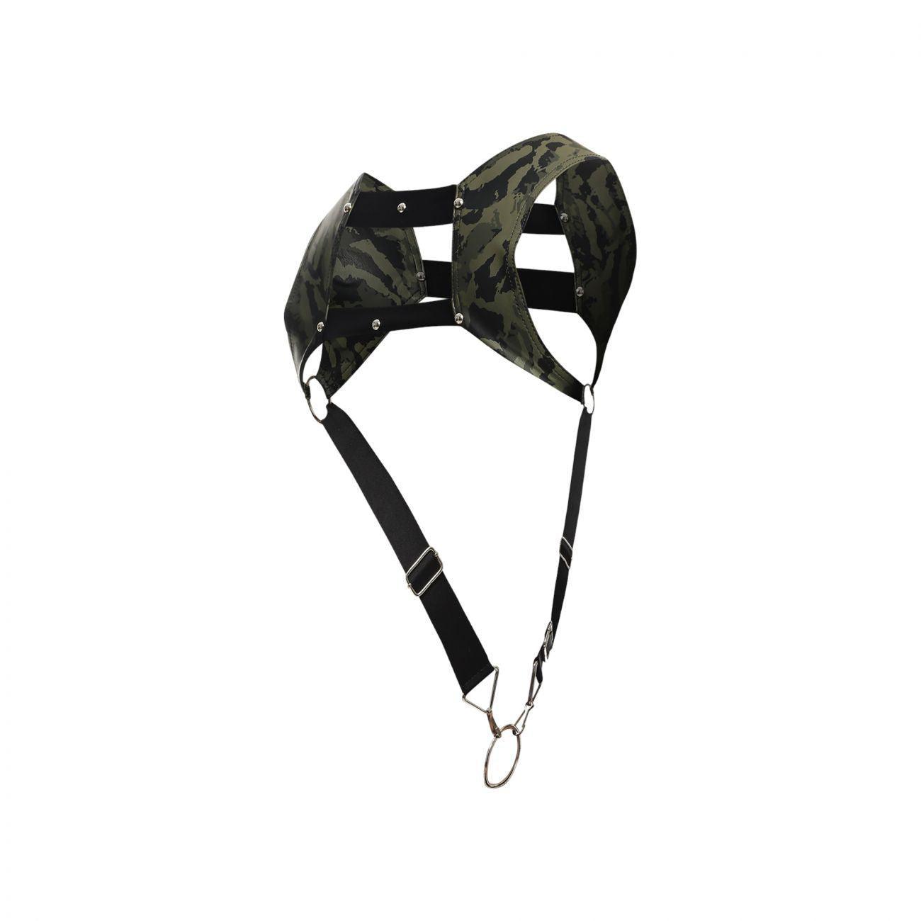 image of product,DNGEON Croptop Cockring Harness - SEXYEONE