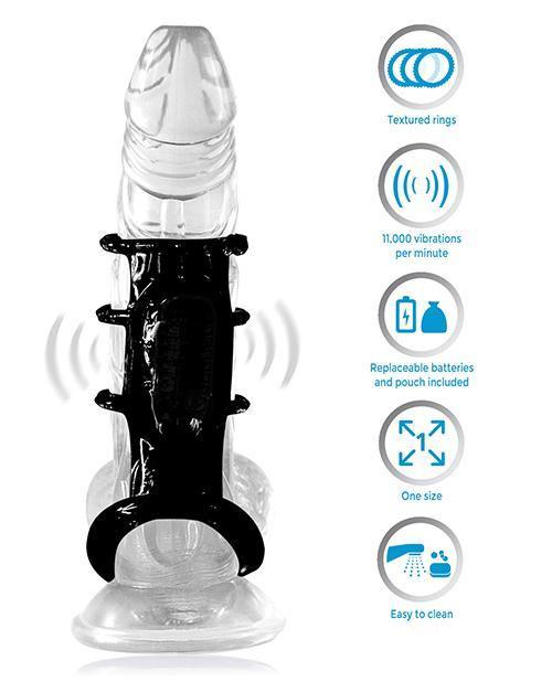 image of product,Doctor Love's Vibrating Cock Cage - SEXYEONE 
