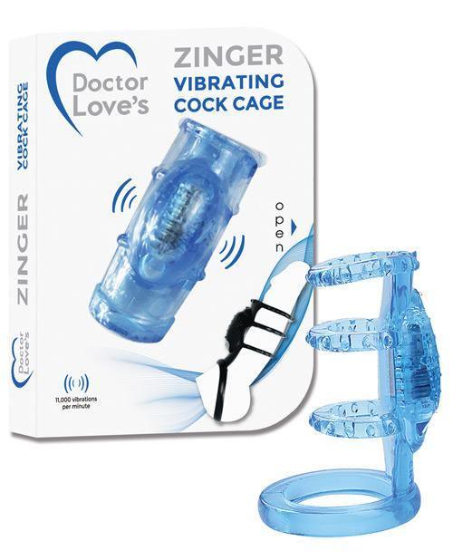 product image, Doctor Love's Vibrating Cock Cage - SEXYEONE 