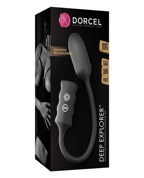 product image, Dorcel Deep Explorer Egg - Black - SEXYEONE 