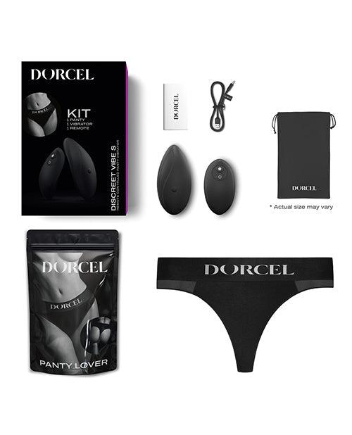 image of product,Dorcel Discreet Panty Vibe W/panty - Black - SEXYEONE