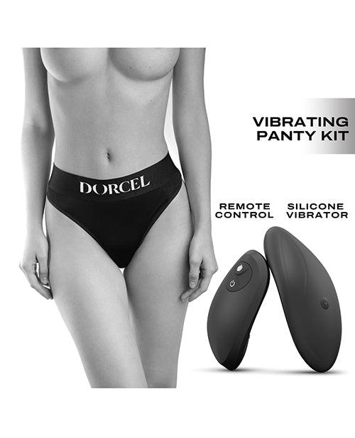 Dorcel Discreet Panty Vibe W/panty - Black - SEXYEONE