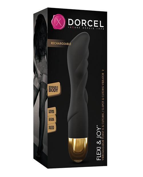 product image, Dorcel Flexi & Joy Bendable - Black-gold - SEXYEONE 
